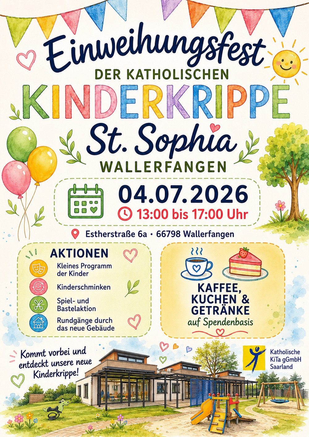 Einladung zur Einweihung