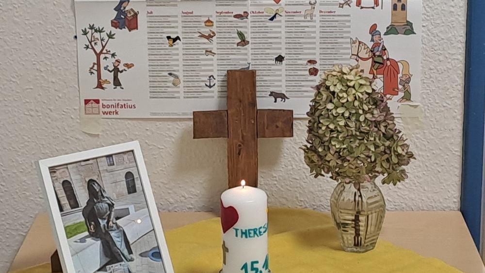 Am 15. Oktober feierten die Kinder den Namenstag der heiligen Theresia von Avila