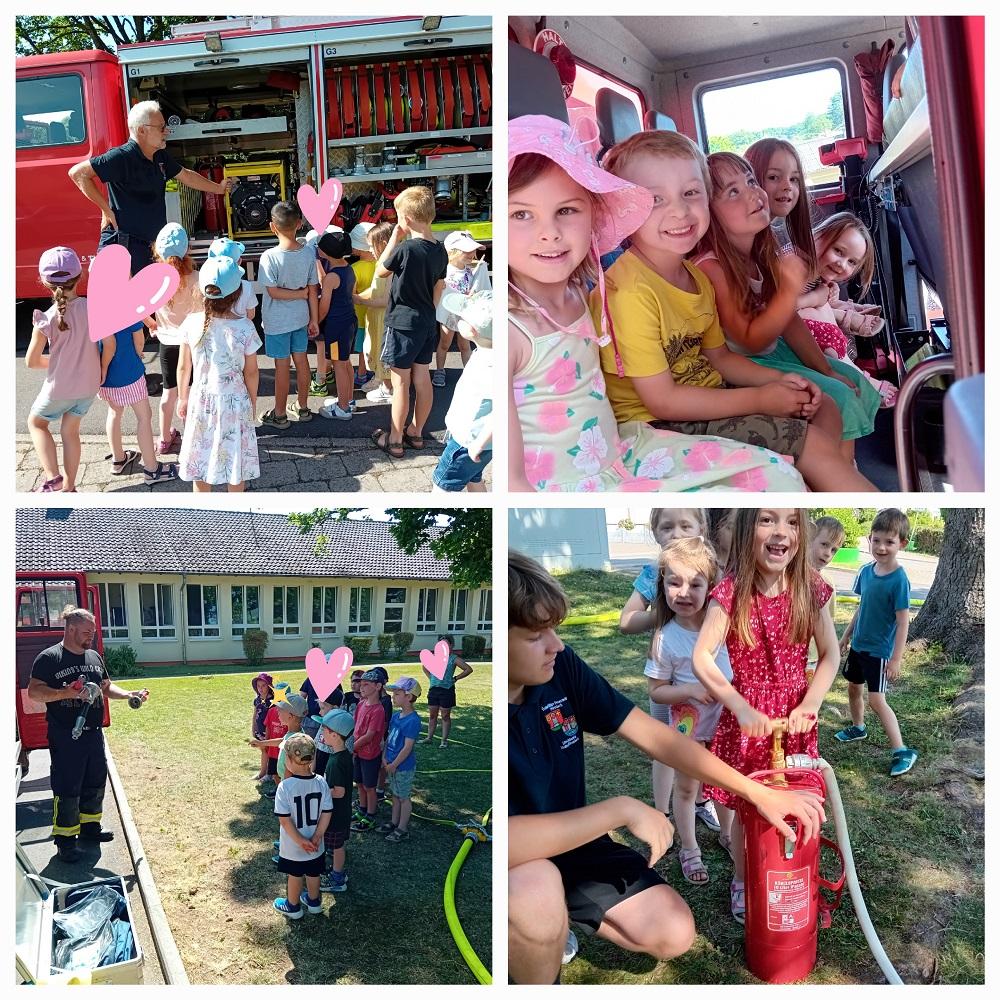feuerwehr collage