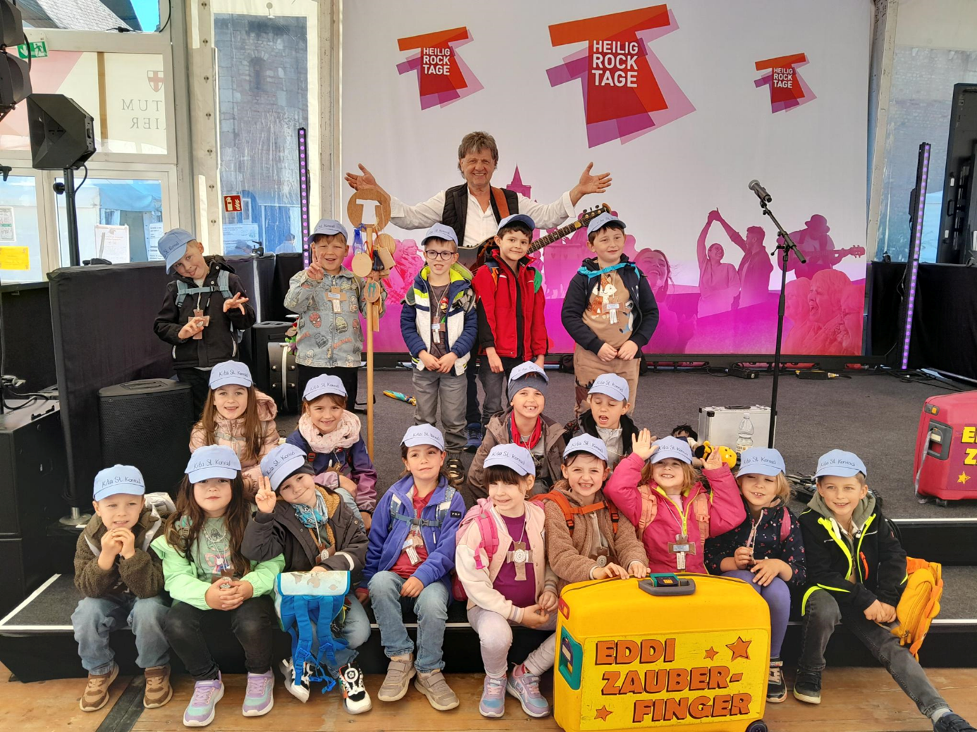 Die Vorschulkinder der Kita St. Katharina Wallerfangen in Trier