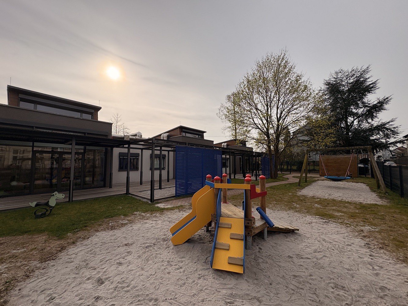 Außengelände der kath. Kita St. Sophia Wallerfangen